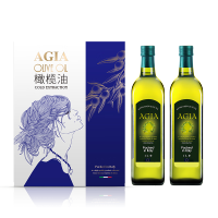 阿茜婭(AGIA) 特级初榨橄榄油 1000ml*2 至尊礼盒