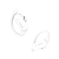 锐思(Recci)REP-W62无线蓝牙耳机HIFI音质挂耳设计无感佩戴解放双耳 白色