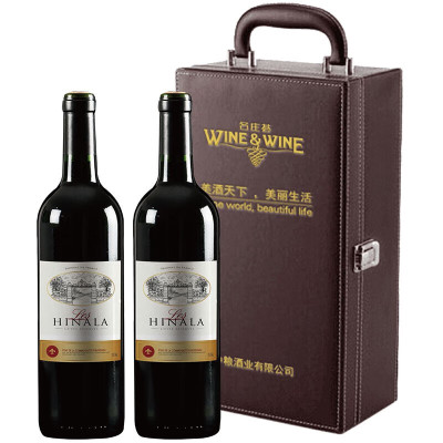 名庄荟法国-希娜拉干红珍藏葡萄酒(中粮原瓶进口)750ml*2瓶