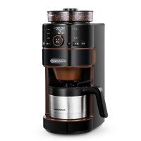 摩飞电器(Morphyrichards) MR1103 家用美式全自动咖啡机研磨滴漏式带真空保温壶 (带预约功能)