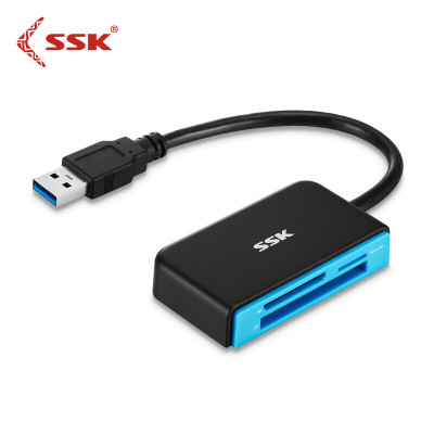 飚王高速USB3.0多合一读卡器 SCRM330 3.0多合一SD/TF/CF