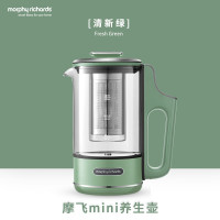 摩飞电器(Morphyrichards)养生壶 便携迷你煮茶器 小型办公室家用多功能煮茶 MR6086 清新绿
