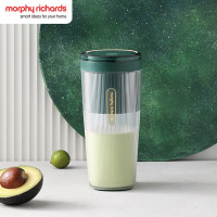 摩飞电器(Morphyrichards) 便携式榨汁杯 网红无线充电果汁机 料理机迷你随行杯 MR9800翡冷绿