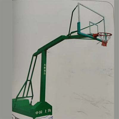连胜LS-006移动式单臂篮球架(配钢化篮板)