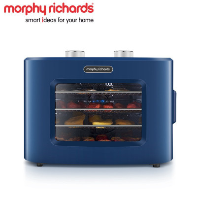摩飞电器(Morphyrichards)干果机水果蔬菜肉类烤箱家用迷你电烤箱小型宠物粮食烘干机 MR6255 蓝色