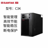 山特C3K UPS电源CASTLE 3K(6G)在线式3000VA/2400W 内置蓄电池