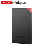 联想thinkplus移动固态硬盘 USB3.1高速PSSD移动硬盘小巧便携 US100黑色 512G