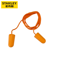 史丹利ST1501 PU发泡慢回弹带线耳塞 黄色 SXEP1501CN-YE 100副/盒