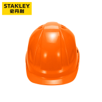 史丹利ST1130 M型ABS安全帽 橙色 1130CN-OR透气款防砸抗冲击防护头盔