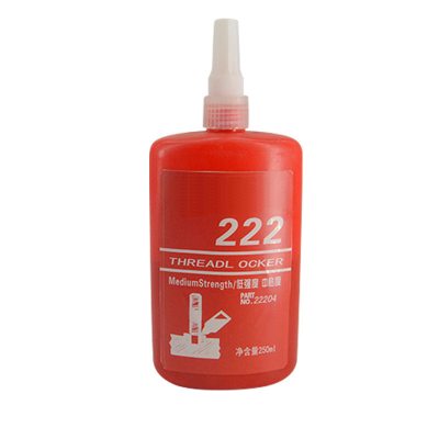 理念 222 螺纹锁固剂 低强度通用型触变性厌氧胶 紫色液体胶水 250ml