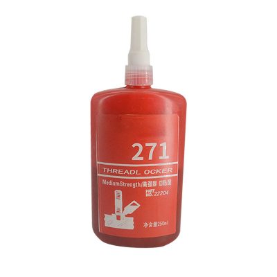 理念 271 螺纹锁固剂 高强度通用型厌氧胶 红色液体胶水 250ml