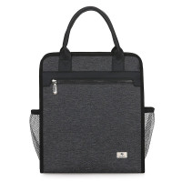 斯莫尔(SIMOER)SL-539黑色竖款公文包男电脑包手提包 防水商务包文件夹手提袋文件袋
