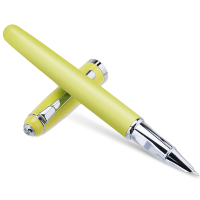 得力(deli)S270钢笔 浅绿/EF尖 金属矫姿钢笔墨水笔 单支