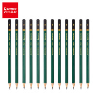齐心 MP2011 高级绘图铅笔 HB 12支每SET 黑(12支/盒)