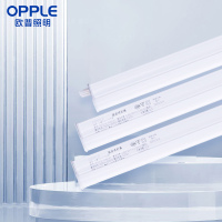 欧普照明(OPPLE)T5一体式支架+LED灯管7W 5700K白光 0.6m