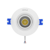欧普照明(OPPLE) 平台射灯-雅尚II-4W-3000K黄光-2.5寸-雅白