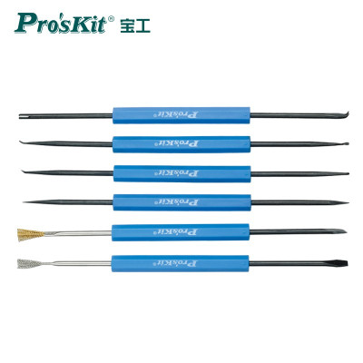 宝工(Pro'sKit)焊接辅助工具组(6支/12用) DP-3616