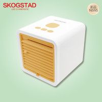 思嘉思达SKOGSTAD USB迷你空调小型制冷桌面空调扇塔式冷风机便携降温水冷风扇台式 白色