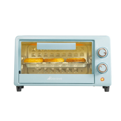 艾贝丽 电烤箱\家用烘焙烘烤电烤箱12L电烤箱多功能迷你电烤箱FFF-1201 天蓝色