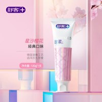 舒客樱花香型酵素牙膏 120g/支