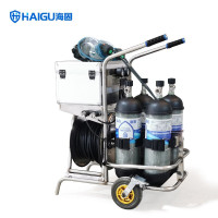 海固(HAI GU) 车载高压送风式长管呼吸器 HG-CHZK4 移动供气源6.8L四瓶