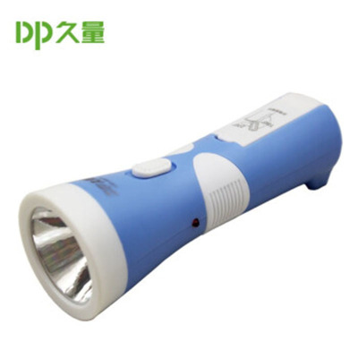 久量(DP)DP-0901多功能LED充电式手电筒 带应急灯 6+1灯 2档 400毫安 蓝色