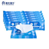国光 消毒湿巾10抽/包 100包/箱 不含酒精 婴幼儿可用 消毒杀菌湿纸巾(单位:箱)