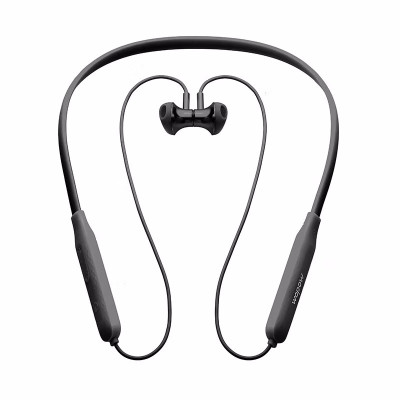 沃品(WOPOW)BT26P 蓝牙运动耳机长续航挂脖耳机适用于安卓苹果 黑色