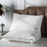 多喜爱纤维枕柔软舒适枕头高回弹耐磨耐用枕芯74x48cm 松蓝舒眠对枕