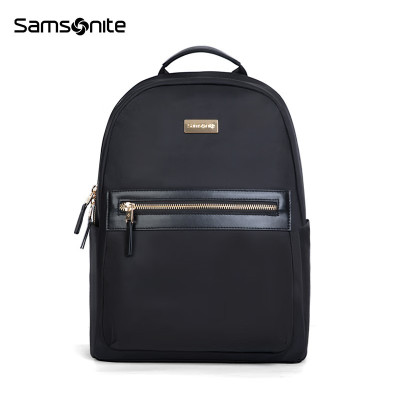 新秀丽samsonite电脑包双肩包男女背包旅行包果笔记本电脑包 13.3英寸 BP2黑色