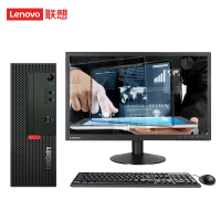 联想ThinkCentre K70台式电脑 I5-12400 8G 1T+256GSSD WIN11+21.5英寸显示器