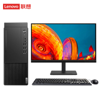 联想Lenovo启天M437台式电脑 I5-10500 8G 512GSSD WIN11+27英寸显示器