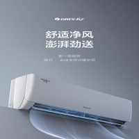 格力(GREE)1.5匹 凉之沁 新一级能效 变频冷暖 空调挂机KFR-35GW/(35512)FNhAa-B1(含管)