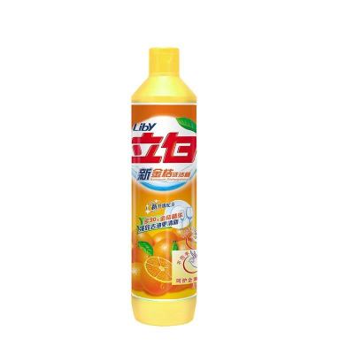 立白 新 金桔精洗洁精 500g*28(瓶)洗水果餐具专用强效去油 单瓶价格