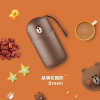 九阳(Joyoung) DJ03E-A1 nano 便携式榨汁机 多功能全自动豆浆机棕色