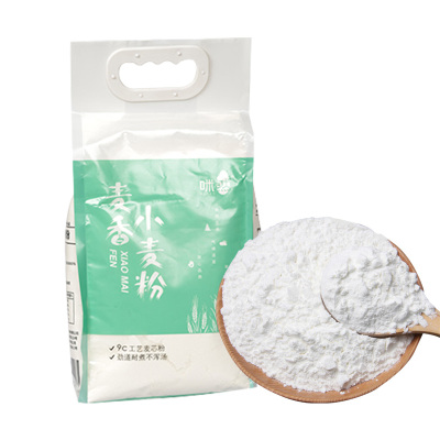 咪然 特制一等 麦香小麦粉 5kg 9C工艺制作 馒头饺子面条烘焙原料通用面粉