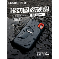 闪迪(SanDisk)轻薄便携式移动固态硬盘E30-1TB