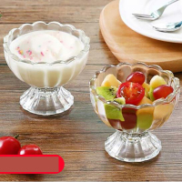 富光(FUGUANG) 创意欧式甜品杯奶昔杯家用水果杯冰淇淋杯玻璃加厚冰激凌杯