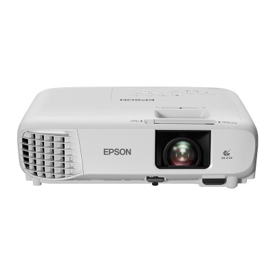 爱普生(EPSON) CB-FH06商务办公投影机 3500流明 高清显示 侧投无线投影 无PC投影 存储卡播放