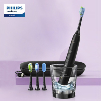 飞利浦(Philips) HX9924/12 电动牙刷 成人声波震动钻石系列自带刷头旅行盒