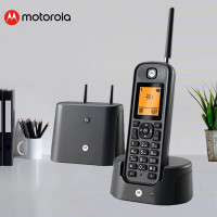 摩托罗拉(MOTOROLA) 电话机 远距离数字无绳无线座机子母机单机办公家用 O201C jh