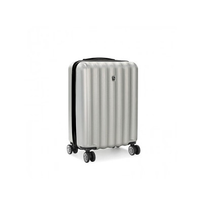 爱华仕(OIWAS)万向轮拉杆行李箱 男女时尚商务旅行箱 20英寸OCX6562-20银灰色