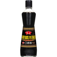 鲁花黑糯米醋500ml*1 黑糯米酿造 零添加固态发酵凉拌炒菜 厨房调味品