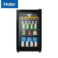 海尔(Haier)LC-98H 立式98升冰吧 饮料茶叶水果冷藏保鲜柜 展示柜 小型冰箱 企业采购
