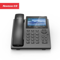 纽曼 D5588 IP录音电话机 安卓智能电机网络IP话机 同步通讯录黑名单防骚扰支持电话线/IP线路 录音9000小