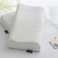 竣程 品尚乳胶枕天然乳胶枕头舒适透气人体工程学脊椎枕成人枕芯 40*60cm