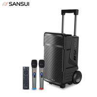 山水(SANSUI) A08 8英寸广场舞音响大功率便携式移动户外蓝牙拉杆音箱