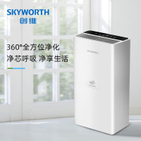 创维(Skyworth) 空气净化器除甲醛除臭除异味静音过滤 白色 Q28