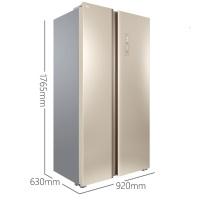 TCL BCD-509WEFA1 509升风冷无霜 对开门电冰箱电脑控温流光金 BCD-509WEFA1 纤薄对开门