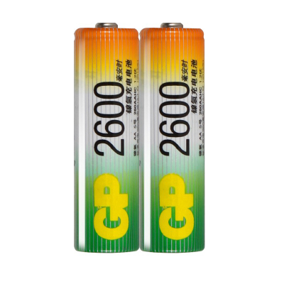 正旗 5号充电电池 2600mAh超霸可循环电池 2节 不含充电器